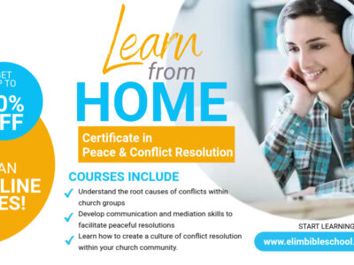 CERTIFICATE IN PEACE & CONFLICT RESOLUTION