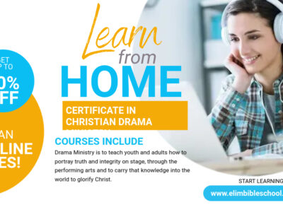 CERTIFICATE IN CHRISTIAN DRAMA MINISTRY